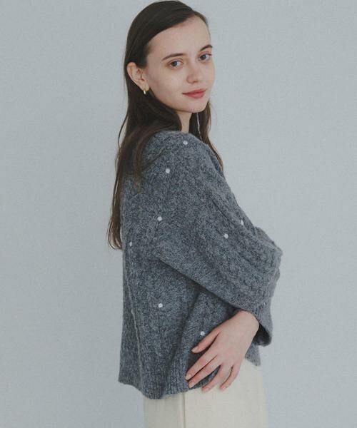 Sonny Label / サニーレーベル ニット・セーター | 刺繍ケーブルニット | 詳細29