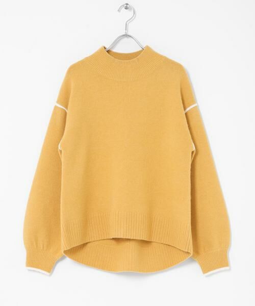 Sonny Label / サニーレーベル ニット・セーター | バックラウンドカラーシームニットプルオーバー | 詳細8