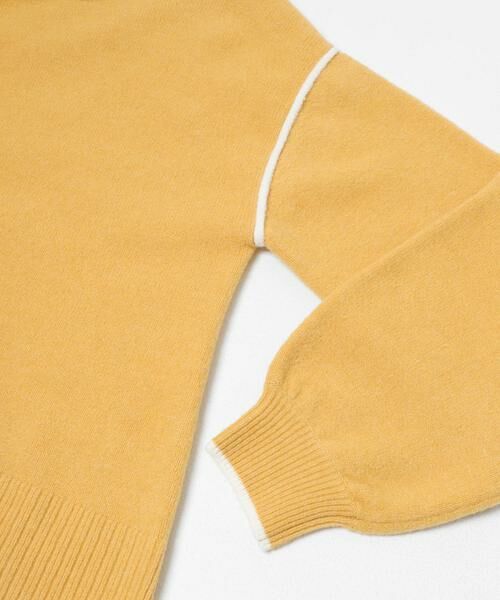 Sonny Label / サニーレーベル ニット・セーター | バックラウンドカラーシームニットプルオーバー | 詳細9