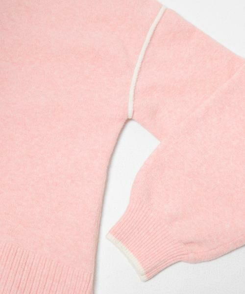 Sonny Label / サニーレーベル ニット・セーター | バックラウンドカラーシームニットプルオーバー | 詳細18