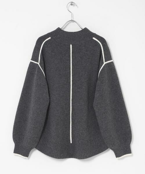 Sonny Label / サニーレーベル ニット・セーター | バックラウンドカラーシームニットプルオーバー | 詳細28