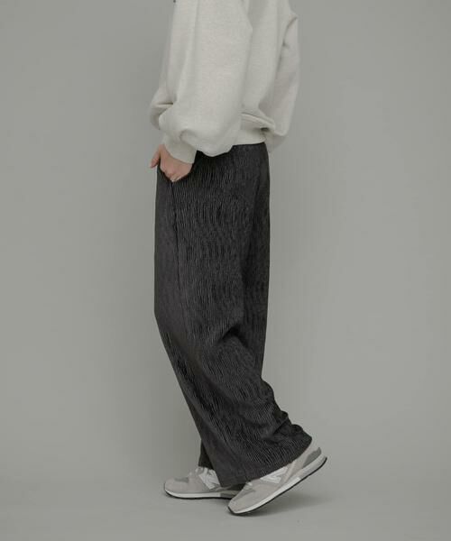Sonny Label / サニーレーベル その他パンツ | ベロアプリーツイージーカットパンツ | 詳細22