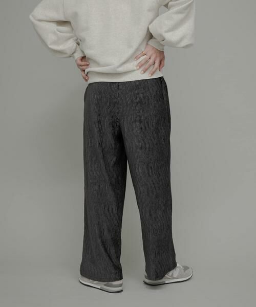 Sonny Label / サニーレーベル その他パンツ | ベロアプリーツイージーカットパンツ | 詳細23