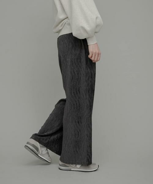 Sonny Label / サニーレーベル その他パンツ | ベロアプリーツイージーカットパンツ | 詳細24