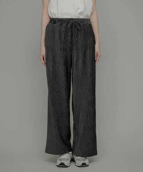 Sonny Label / サニーレーベル その他パンツ | ベロアプリーツイージーカットパンツ | 詳細27