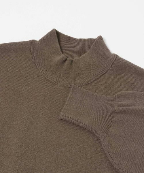 Sonny Label / サニーレーベル ワンピース | モックネックドッキングニットワンピース | 詳細8