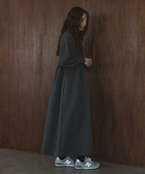 Sonny Label / サニーレーベル ワンピース | モックネックドッキングニットワンピース | 詳細28