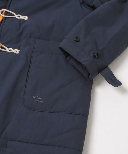 Sonny Label / サニーレーベル ダウンジャケット・ベスト | ARMY TWILL　Cotton Nylon Duffel Coat | 詳細7