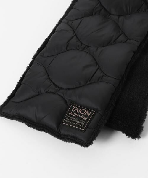 Sonny Label / サニーレーベル マフラー・ショール・スヌード・ストール | TAION　REVERSIBLE DOWN SCARF | 詳細6