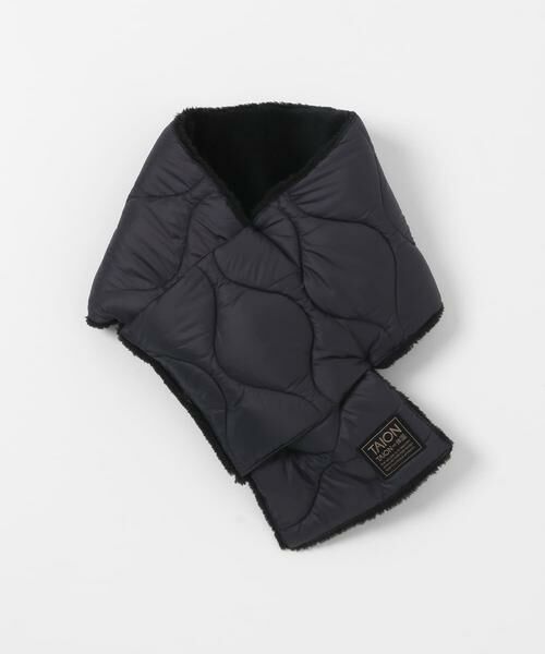Sonny Label / サニーレーベル マフラー・ショール・スヌード・ストール | TAION　REVERSIBLE DOWN SCARF | 詳細9