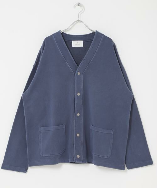Sonny Label / サニーレーベル スウェット | スウェットVネックカーディガン | 詳細1