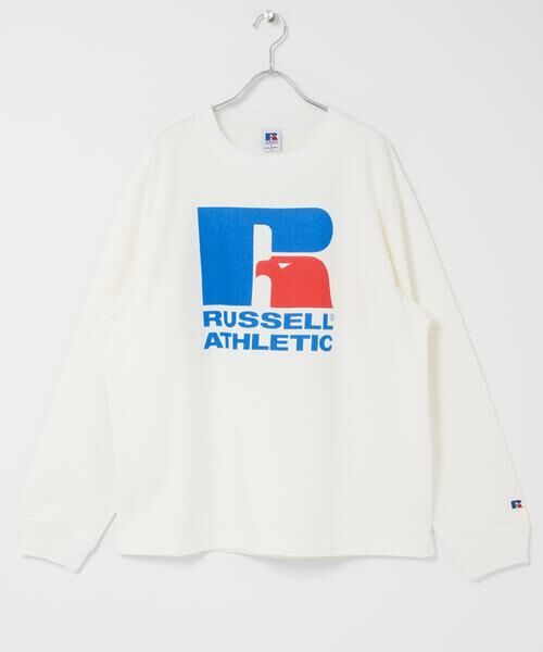 Sonny Label / サニーレーベル Tシャツ | 『別注』RUSSELL ATHLETIC×SonnyLabel　プリントヘビージャージーロングTシャツ | 詳細1