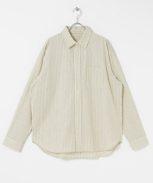 Sonny Label / サニーレーベル シャツ・ブラウス | ストライプレギュラーカラーシャツ | 詳細8