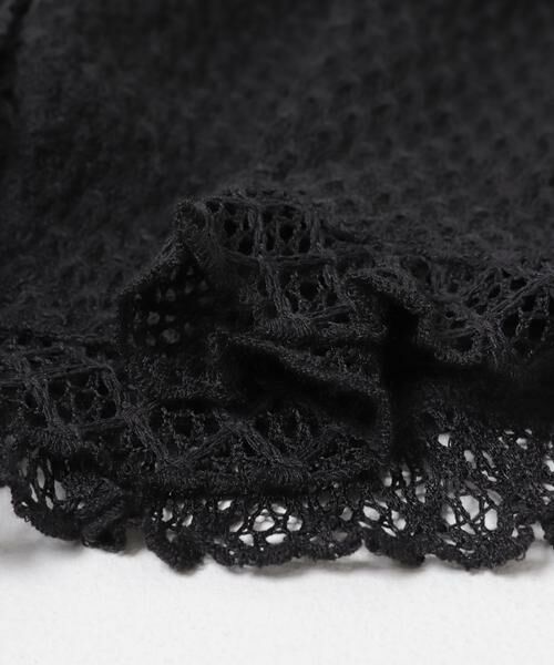 Sonny Label / サニーレーベル Tシャツ | レースシャーリングフリルカットソー | 詳細20