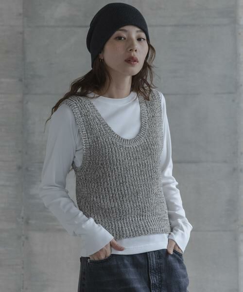 Sonny Label / サニーレーベル Tシャツ | スムースタッチテレコリブクルーネックプルオーバー | 詳細4