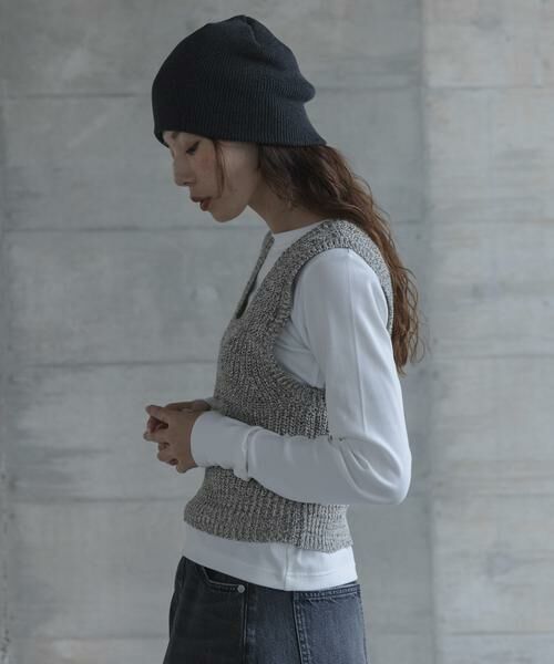 Sonny Label / サニーレーベル Tシャツ | スムースタッチテレコリブクルーネックプルオーバー | 詳細5