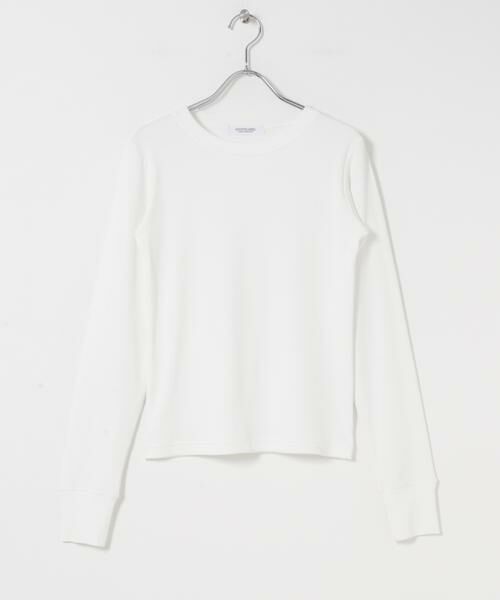 Sonny Label / サニーレーベル Tシャツ | スムースタッチテレコリブクルーネックプルオーバー | 詳細8