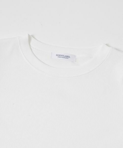 Sonny Label / サニーレーベル Tシャツ | スムースタッチテレコリブクルーネックプルオーバー | 詳細9