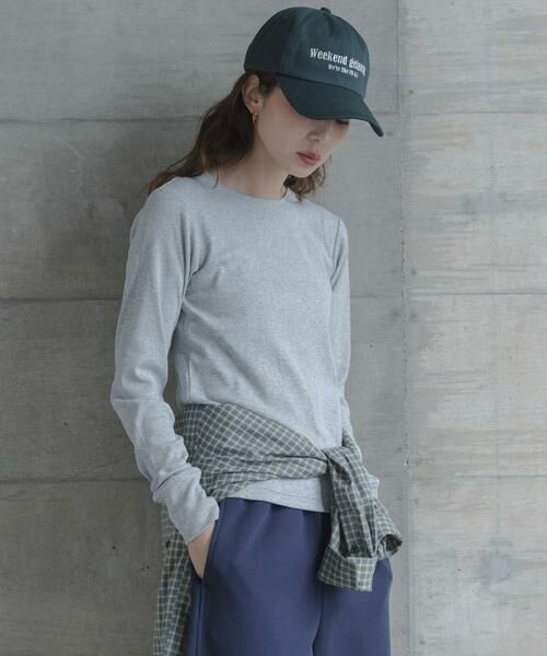 Sonny Label / サニーレーベル Tシャツ | スムースタッチテレコリブクルーネックプルオーバー | 詳細12