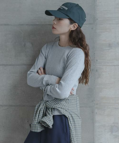 Sonny Label / サニーレーベル Tシャツ | スムースタッチテレコリブクルーネックプルオーバー | 詳細13