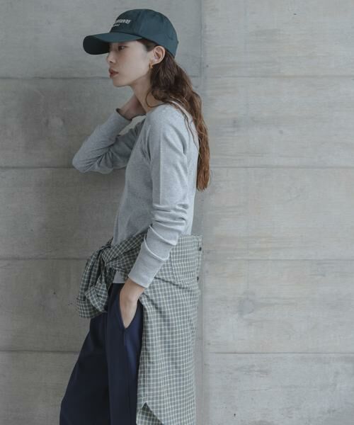 Sonny Label / サニーレーベル Tシャツ | スムースタッチテレコリブクルーネックプルオーバー | 詳細14