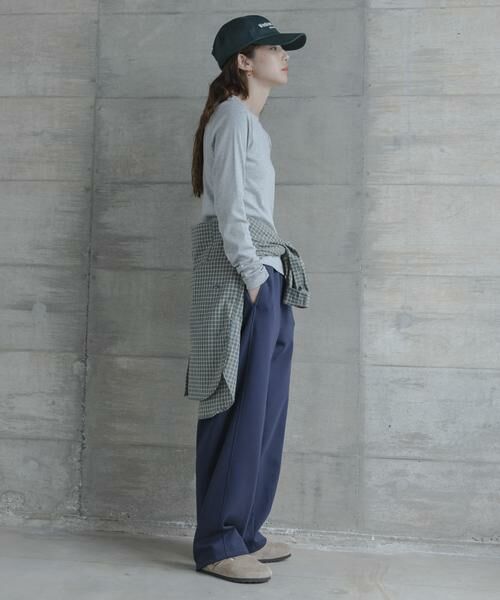 Sonny Label / サニーレーベル Tシャツ | スムースタッチテレコリブクルーネックプルオーバー | 詳細16