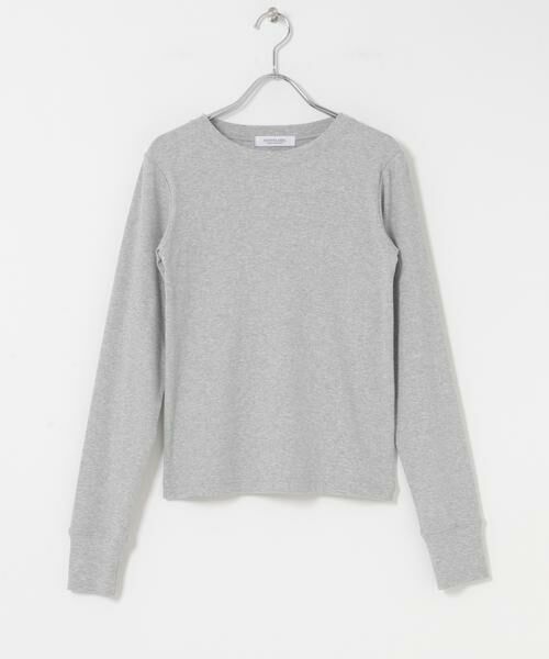 Sonny Label / サニーレーベル Tシャツ | スムースタッチテレコリブクルーネックプルオーバー | 詳細17