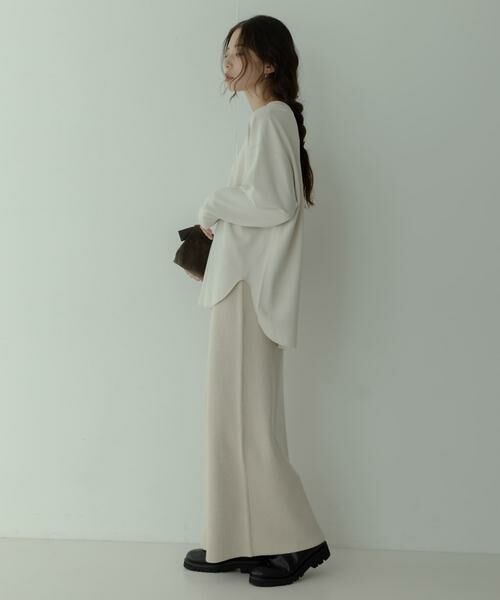 Sonny Label / サニーレーベル Tシャツ | カットジョーゼットプルオーバー | 詳細24