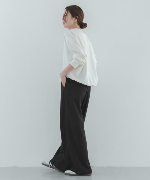 Sonny Label / サニーレーベル その他パンツ | ダブルタックワイドイージーパンツ | 詳細7