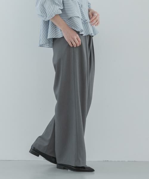 Sonny Label / サニーレーベル その他パンツ | ダブルタックワイドイージーパンツ | 詳細16