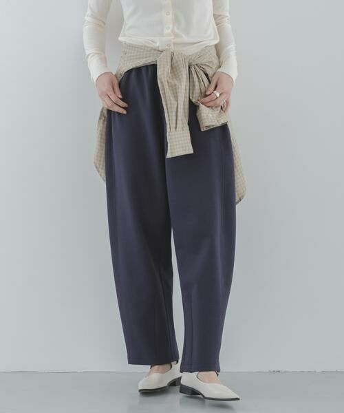 Sonny Label / サニーレーベル その他パンツ | メルティスウェットバレルパンツ（ネイビー）