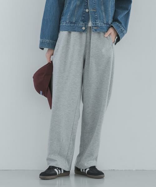 Sonny Label / サニーレーベル その他パンツ | メルティスウェットバレルパンツ（グレー）