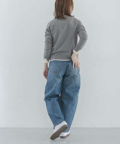 Sonny Label / サニーレーベル デニムパンツ | シームデザインバレルデニム | 詳細12