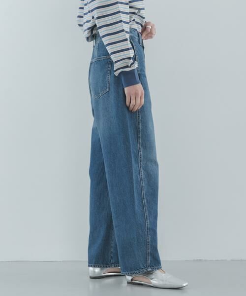 Sonny Label / サニーレーベル デニムパンツ | シームデザインバレルデニム | 詳細3