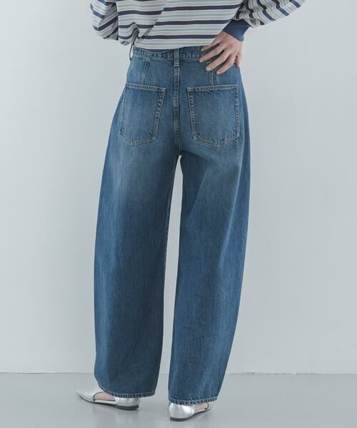 Sonny Label / サニーレーベル デニムパンツ | シームデザインバレルデニム | 詳細4