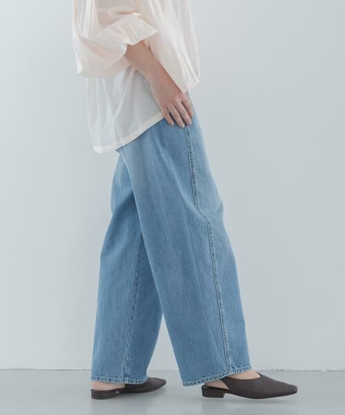 Sonny Label / サニーレーベル デニムパンツ | シームデザインバレルデニム | 詳細12