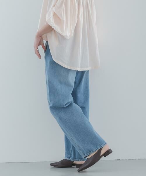 Sonny Label / サニーレーベル デニムパンツ | シームデザインバレルデニム | 詳細13