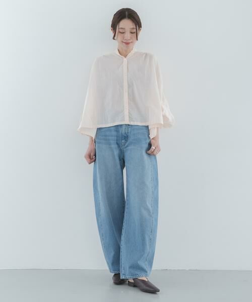 Sonny Label / サニーレーベル デニムパンツ | シームデザインバレルデニム | 詳細15