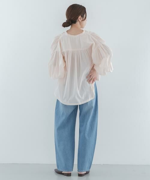 Sonny Label / サニーレーベル デニムパンツ | シームデザインバレルデニム | 詳細17