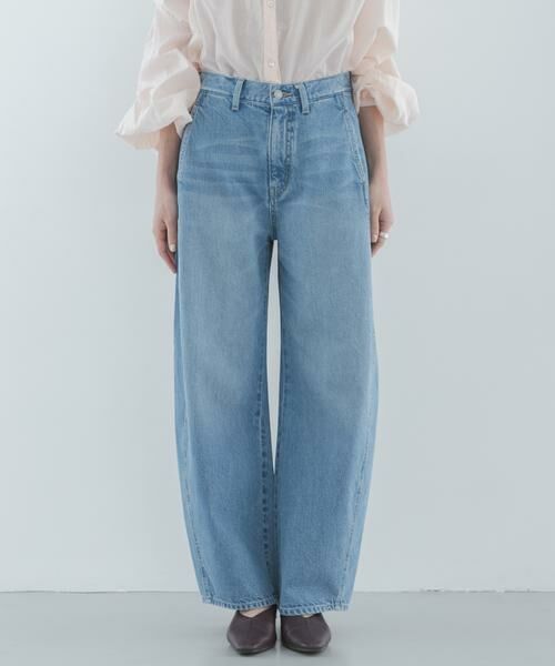 Sonny Label / サニーレーベル デニムパンツ | シームデザインバレルデニム | 詳細18