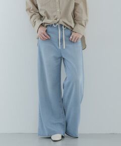 Sonny Label / サニーレーベル デニムパンツ | リヨセルコットンドロストワイドデニム