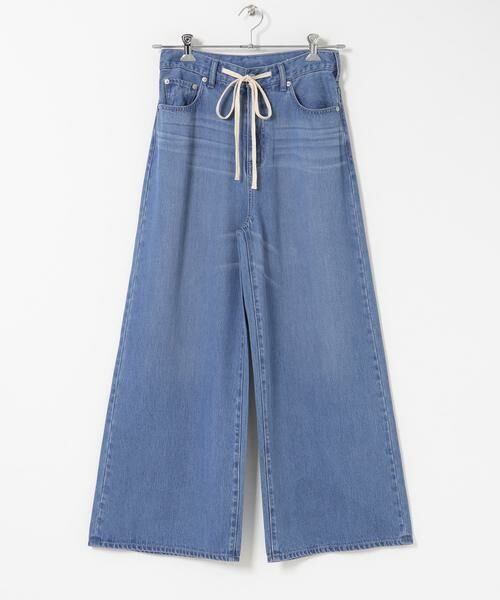 Sonny Label / サニーレーベル デニムパンツ | リヨセルコットンドロストワイドデニム | 詳細11