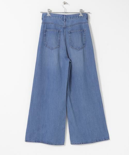Sonny Label / サニーレーベル デニムパンツ | リヨセルコットンドロストワイドデニム | 詳細14