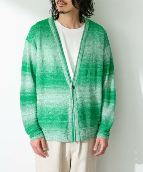 Sonny Label / サニーレーベル カーディガン・ボレロ | スペースダイライトニットカーディガン | 詳細19