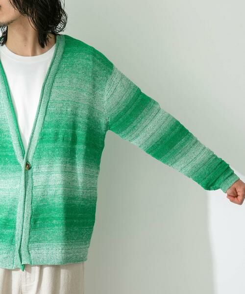 Sonny Label / サニーレーベル カーディガン・ボレロ | スペースダイライトニットカーディガン | 詳細22