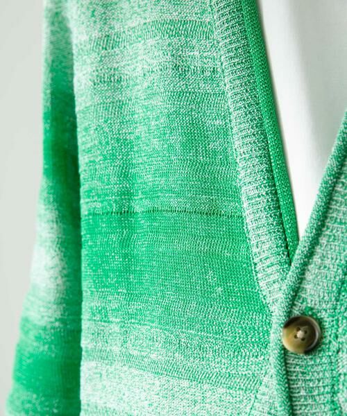 Sonny Label / サニーレーベル カーディガン・ボレロ | スペースダイライトニットカーディガン | 詳細24