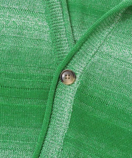 Sonny Label / サニーレーベル カーディガン・ボレロ | スペースダイライトニットカーディガン | 詳細29