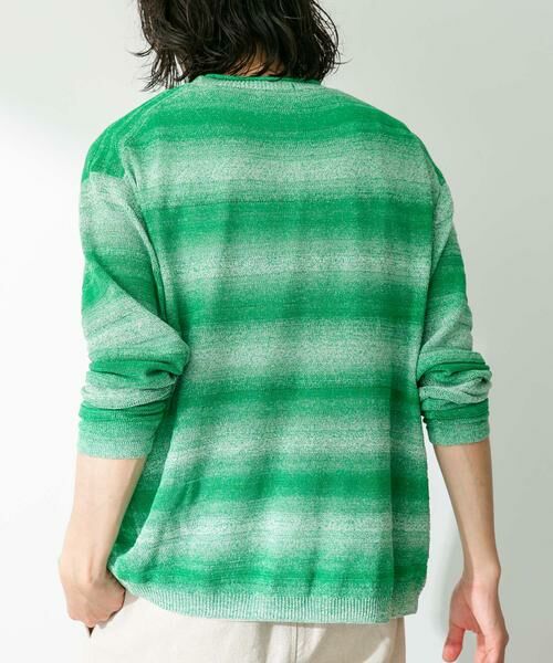 Sonny Label / サニーレーベル カーディガン・ボレロ | スペースダイライトニットカーディガン | 詳細14