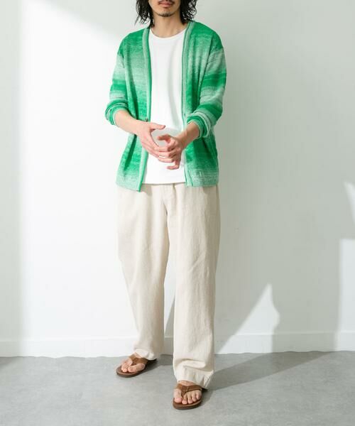 Sonny Label / サニーレーベル カーディガン・ボレロ | スペースダイライトニットカーディガン | 詳細16