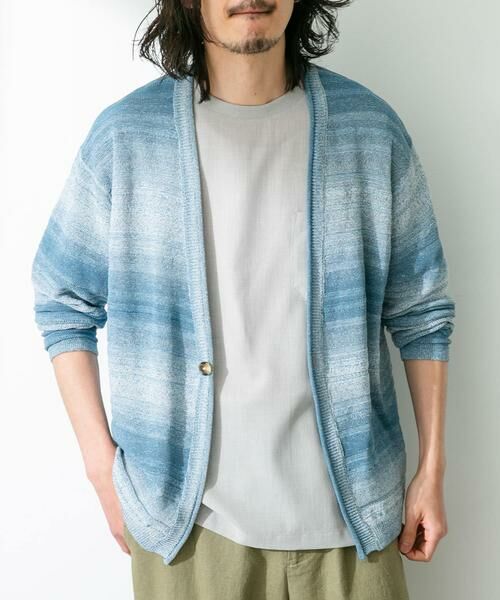 Sonny Label / サニーレーベル カーディガン・ボレロ | スペースダイライトニットカーディガン | 詳細30